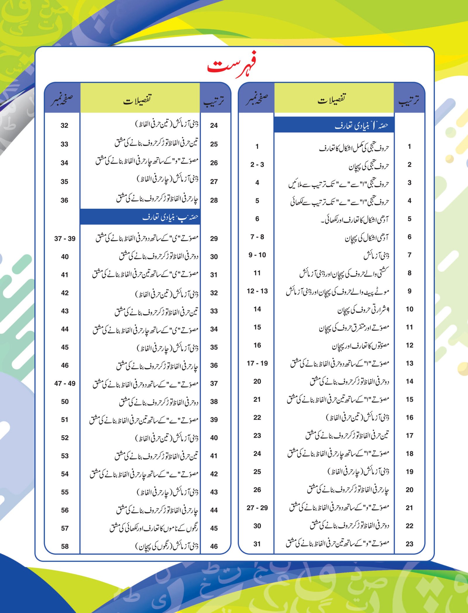 Bunyad -e- Urdu Tesra Qadam (Urdu Workbook Step 3) - Image 2
